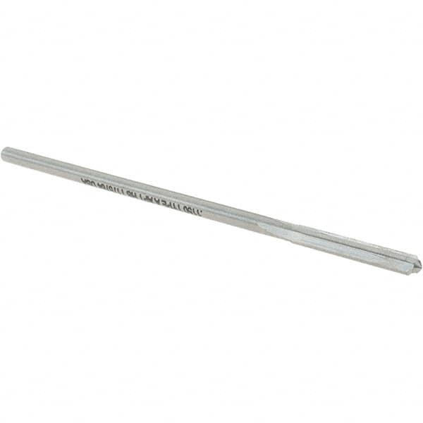 Alvord Polk - 0.115" High Speed Steel 4 Flute Chucking Reamer - Industrial Tool & Supply