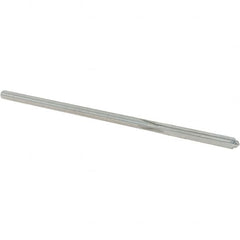 Alvord Polk - 0.1235" High Speed Steel 4 Flute Chucking Reamer - Industrial Tool & Supply