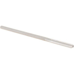 Alvord Polk - 0.153" High Speed Steel 4 Flute Chucking Reamer - Straight Flute, 0.146" Straight Shank, 1" Flute Length, 4" OAL - Industrial Tool & Supply