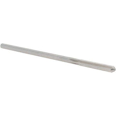 Alvord Polk - 0.1755" High Speed Steel 6 Flute Chucking Reamer - Straight Flute, 0.1645" Straight Shank, 1-1/8" Flute Length, 4-1/2" OAL - Industrial Tool & Supply