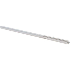Alvord Polk - 0.1805" High Speed Steel 6 Flute Chucking Reamer - Straight Flute, 0.1755" Straight Shank, 1-1/8" Flute Length, 4-1/2" OAL - Industrial Tool & Supply