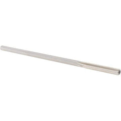 Alvord Polk - 0.231" High Speed Steel 6 Flute Chucking Reamer - Straight Flute, 0.2173" Straight Shank, 1-1/2" Flute Length, 6" OAL - Industrial Tool & Supply