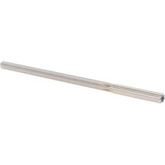 Alvord Polk - 0.271" High Speed Steel 6 Flute Chucking Reamer - Straight Flute, 1/4" Straight Shank, 1-1/2" Flute Length, 6" OAL - Industrial Tool & Supply