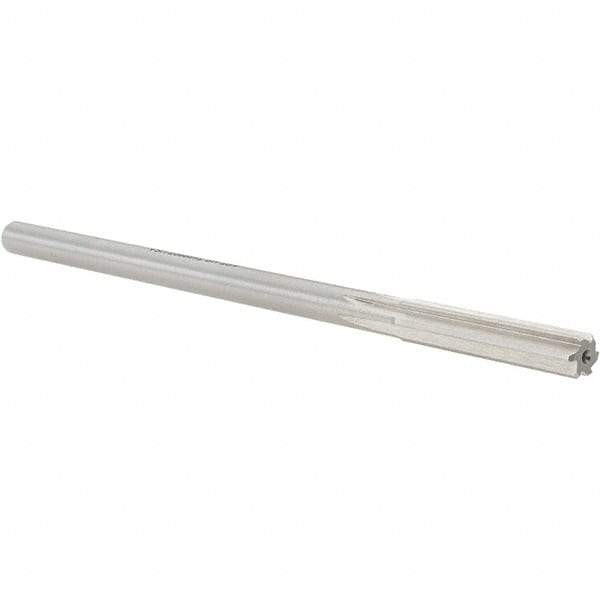 Alvord Polk - 0.308" High Speed Steel 6 Flute Chucking Reamer - Straight Flute, 0.2792" Straight Shank, 1-1/2" Flute Length, 6" OAL - Industrial Tool & Supply