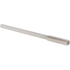 Alvord Polk - 13/32" High Speed Steel 6 Flute Chucking Reamer - Straight Flute, 0.3105" Straight Shank, 1-3/4" Flute Length, 7" OAL - Industrial Tool & Supply