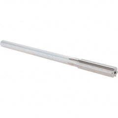 Alvord Polk - 0.44" High Speed Steel 6 Flute Chucking Reamer - Industrial Tool & Supply