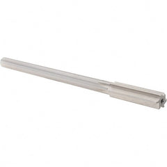 Alvord Polk - 0.47" High Speed Steel 6 Flute Chucking Reamer - Industrial Tool & Supply