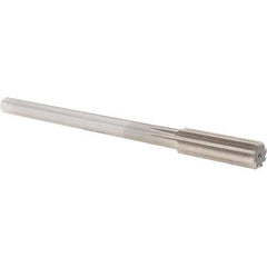 Alvord Polk - 0.575" High Speed Steel 8 Flute Chucking Reamer - Straight Flute, Straight Shank - Industrial Tool & Supply