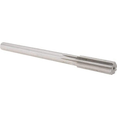 Alvord Polk - 0.685" High Speed Steel 8 Flute Chucking Reamer - Straight Flute, Straight Shank - Industrial Tool & Supply