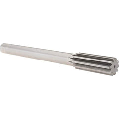 Alvord Polk - 29mm High Speed Steel 10 Flute Chucking Reamer - Straight Flute, Straight Shank - Industrial Tool & Supply