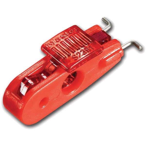 Master Lock - Electrical Equipment Lockouts Type: Universal Miniature Circuit Breaker Maximum Cord Diameter (Decimal Inch): 9/32 - Industrial Tool & Supply