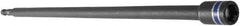 Irwin - 3/8" Magnetic Nutsetter - 1/4" Hex Drive, 12" OAL, 9/16" Socket Nose Diam - Industrial Tool & Supply