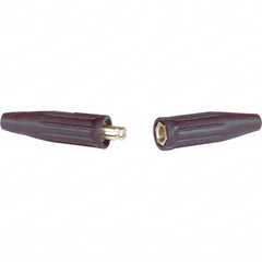 Jackson Safety - Welding Cable Connectors Connection Type: Male/Female Connector Cable Size: 1/0; 3/0 - Industrial Tool & Supply