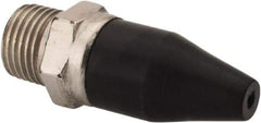 Value Collection - Blow Gun Non-Safety Nozzle - 1/8 NPSM, 1" Hose Length, Rubber - Industrial Tool & Supply