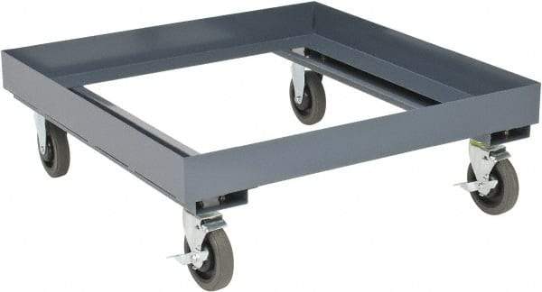 Value Collection - Gray, Polypropylene/Steel, Cabinet Caster/Bracket - For Use with WS-MH-CAB-004 - Industrial Tool & Supply