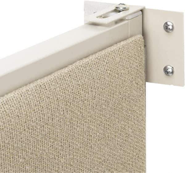 Basyx - Office Cubicle Partition & Panel Systems Hardware - Use with Panels, Walls or Other Fixed Surfaces - Industrial Tool & Supply