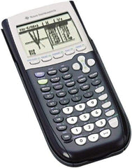 Texas Instruments - LCD Scientific Calculator - 3-3/8 x 7-1/2 Display Size, Black, Battery Powered, 10-1/2" Long x 7-1/2" Wide - Industrial Tool & Supply