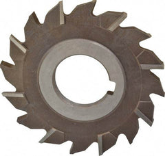 Keo - 3" Diam x 3/16" Width of Cut, 16 Teeth, High Speed Steel Side Milling Cutter - Staggered Teeth, Uncoated - Industrial Tool & Supply