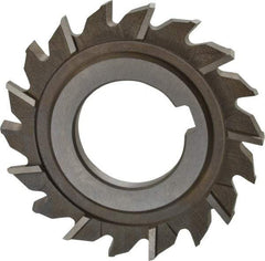 Keo - 3" Diam x 1/4" Width of Cut, 18 Teeth, High Speed Steel Side Milling Cutter - Staggered Teeth, Uncoated - Industrial Tool & Supply