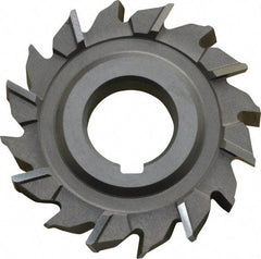 Keo - 3" Diam x 1/2" Width of Cut, 16 Teeth, High Speed Steel Side Milling Cutter - Staggered Teeth, Uncoated - Industrial Tool & Supply