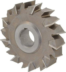 Keo - 4" Diam x 1" Width of Cut, 18 Teeth, High Speed Steel Side Milling Cutter - Staggered Teeth, Uncoated - Industrial Tool & Supply