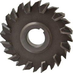 Keo - 5" Diam x 3/4" Width of Cut, 24 Teeth, High Speed Steel Side Milling Cutter - Staggered Teeth, Uncoated - Industrial Tool & Supply