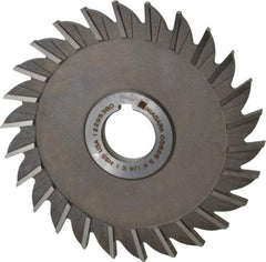 Keo - 5" Diam x 1/4" Width of Cut, 26 Teeth, High Speed Steel Side Milling Cutter - Straight Teeth, Uncoated - Industrial Tool & Supply