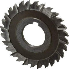Keo - 3" Blade Diam x 5/32" Blade Thickness, 1" Hole, 28 Teeth, High Speed Steel Side Chip Saw - Staggered Tooth, Arbor Connection, Right Hand Cut, Uncoated - Industrial Tool & Supply