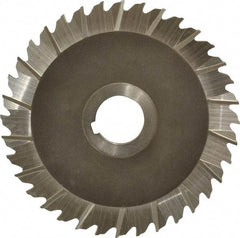 Keo - 5" Blade Diam x 1/8" Blade Thickness, 1" Hole, 36 Teeth, High Speed Steel Side Chip Saw - Staggered Tooth, Arbor Connection, Right Hand Cut, Uncoated - Industrial Tool & Supply