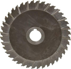 Keo - 6" Blade Diam x 1/8" Blade Thickness, 1" Hole, 40 Teeth, High Speed Steel Side Chip Saw - Staggered Tooth, Arbor Connection, Right Hand Cut, Uncoated - Industrial Tool & Supply