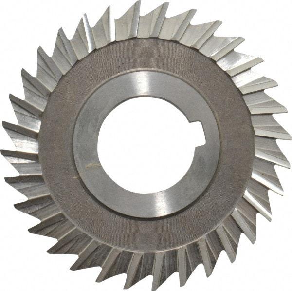 Keo - 3" Blade Diam x 3/32" Blade Thickness, 1" Hole, 32 Teeth, High Speed Steel Side Chip Saw - Straight Tooth, Arbor Connection, Right Hand Cut, Uncoated, with Keyway - Industrial Tool & Supply