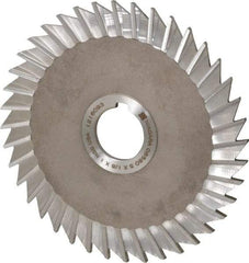 Keo - 5" Blade Diam x 1/8" Blade Thickness, 1" Hole, 40 Teeth, High Speed Steel Side Chip Saw - Straight Tooth, Arbor Connection, Right Hand Cut, Uncoated, with Keyway - Industrial Tool & Supply