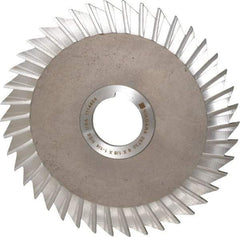 Keo - 6" Blade Diam x 1/8" Blade Thickness, 1-1/4" Hole, 42 Teeth, High Speed Steel Side Chip Saw - Straight Tooth, Arbor Connection, Right Hand Cut, Uncoated, with Keyway - Industrial Tool & Supply