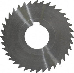 Keo - 3" Diam x 1/32" Blade Thickness x 1" Arbor Hole Diam, 36 Tooth Slitting and Slotting Saw - Arbor Connection, Right Hand, Uncoated, High Speed Steel, 10° Rake, Concave Ground - Industrial Tool & Supply