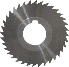 Keo - 3" Diam x 3/64" Blade Thickness x 1" Arbor Hole Diam, 36 Tooth Slitting and Slotting Saw - Arbor Connection, Right Hand, Uncoated, High Speed Steel, 10° Rake, Concave Ground - Industrial Tool & Supply