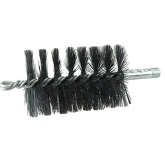 3″ Single Spiral Flue Brush, .012 Steel Fill - Industrial Tool & Supply
