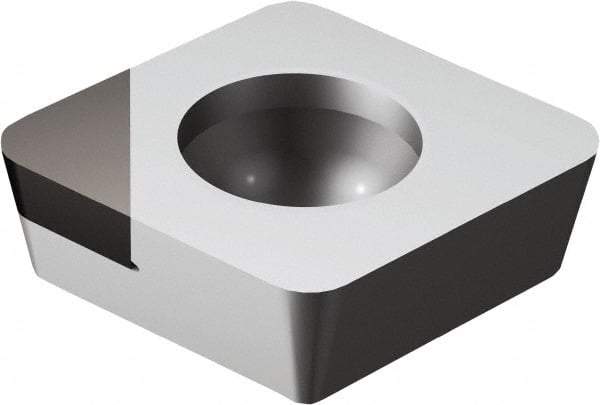 Sandvik Coromant - CCMW21.51 FP Grade CD05 Polycrystalline Diamond (PCD) Turning Insert - Uncoated, 80° Diamond, 1/4" Inscr Circle, 3/32" Thick, 1/64" Corner Radius - Industrial Tool & Supply