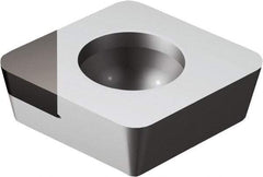 Sandvik Coromant - CCMW32.51 FP Grade CD05 Polycrystalline Diamond (PCD) Turning Insert - Uncoated, 80° Diamond, 3/8" Inscr Circle, 5/32" Thick, 1/64" Corner Radius - Industrial Tool & Supply