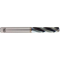 OSG - 7.9mm 140° Spiral Flute Solid Carbide Screw Machine Drill Bit - Industrial Tool & Supply