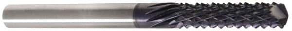 Onsrud - 1/2" Diam, 1-1/8" LOC, Burr End, Solid Carbide Diamond Pattern Router Bit - Right Hand Cut, 3" OAL, 1/2" Shank Diam, Use on Composites - Industrial Tool & Supply