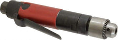 Ingersoll-Rand - 1/4" Keyed Chuck - Inline Handle, 3,300 RPM, 15 CFM, 0.25 hp, 90 psi - Industrial Tool & Supply