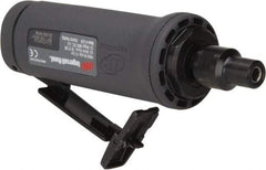 Ingersoll-Rand - 1/4" Collet, Straight Handle, Angle Air Die Grinder - 20,000 RPM, Dual Capable Exhaust, 19 CFM, 0.4 hp, 1/4 NPT - Industrial Tool & Supply