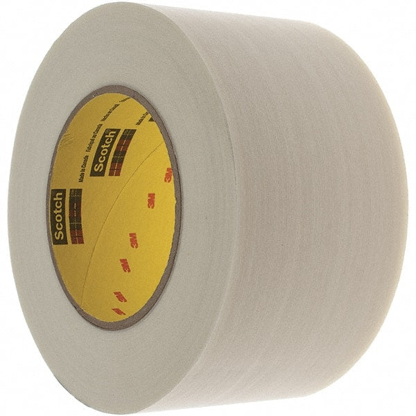 Packing Tape: 55' Long, Clear, Rubber Adhesive Polypropylene, 6.6 mil Thick