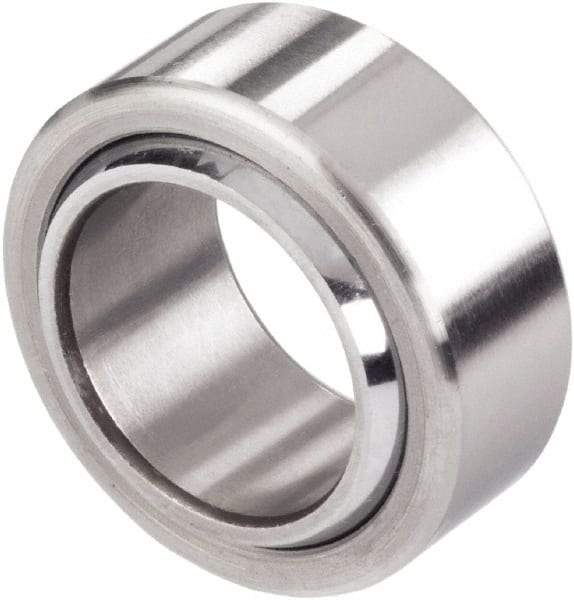 Tritan - 15mm Bore Diam, 4,047 Lb Dynamic Capacity, 9mm Wide, Spherical Plain Bearing - 10,116 Lb Static Load Capacity - Industrial Tool & Supply