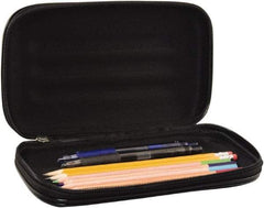 Innovative Storage Designs - 1 Compartment, 2 Inch Wide x 8-3/4 Inch Deep x 5-1/4 Inch High, Pencil Holder - Fabric, Black - Industrial Tool & Supply