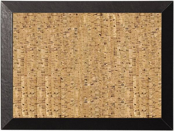 MasterVision - 36" Wide x 24" High Open Cork Bulletin Board - Natural (Color) - Industrial Tool & Supply