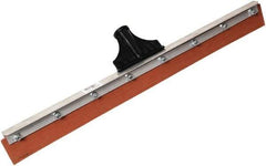 SEYMOUR-MIDWEST - 23-7/8" Rubber Blade Floor Squeegee - Threaded End, Single Edge, Aluminum Holder - Industrial Tool & Supply