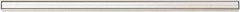 ADVANTUS - 36" Wide x 3/4" Deep x 1-1/2" High, Aluminum Literature Display Rail - Universal Aluminum, 1/8" Compartment Width x 36" Compartment Depth x 1-1/4" Compartment Height - Industrial Tool & Supply