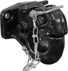 Buyers Products - 30,000 Lb Capacity Pintle Hook with Mounting Kit - For Use with Trailers - Industrial Tool & Supply