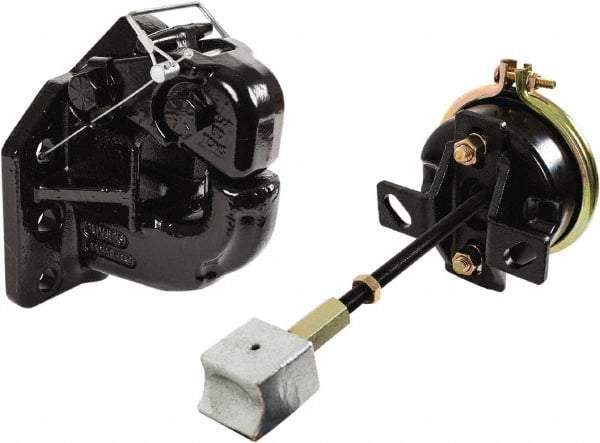 Buyers Products - 100,000 Lb Capacity Pintle Hook with Air Chamber & Plunger - For Use with Trailers - Industrial Tool & Supply